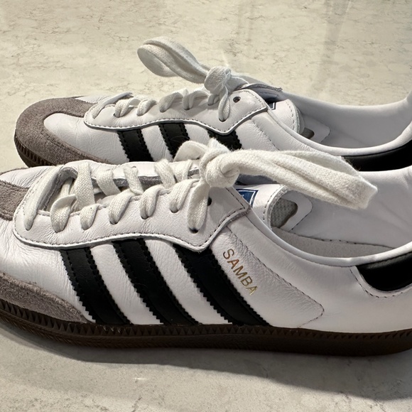 Adidas originals SAMBA OG "WHITE BLACK - Picture 1 of 6